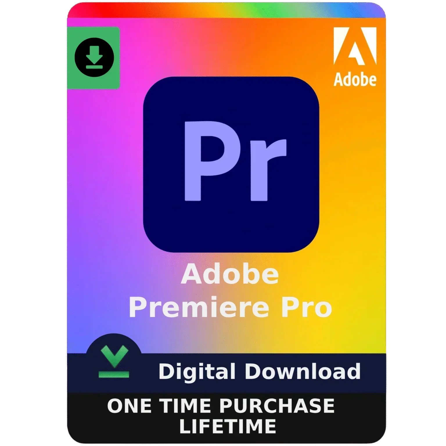 Adobe Premiere Pro 2025 With Lifetime License For Windows 2 PC/Laptop